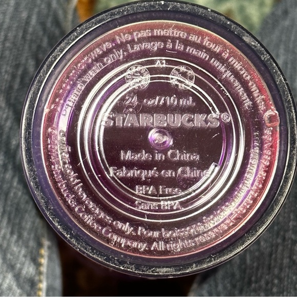 Starbucks 2014 Hibiscus Aloha Floral Venti Cold Cup Tumbler 24 oz - Picture 10 of 12